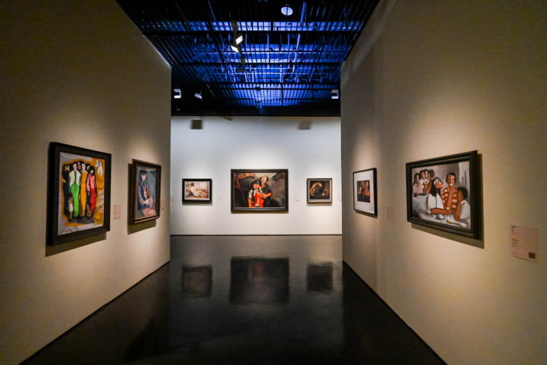 “其命惟新——广东美术百年大展”展厅