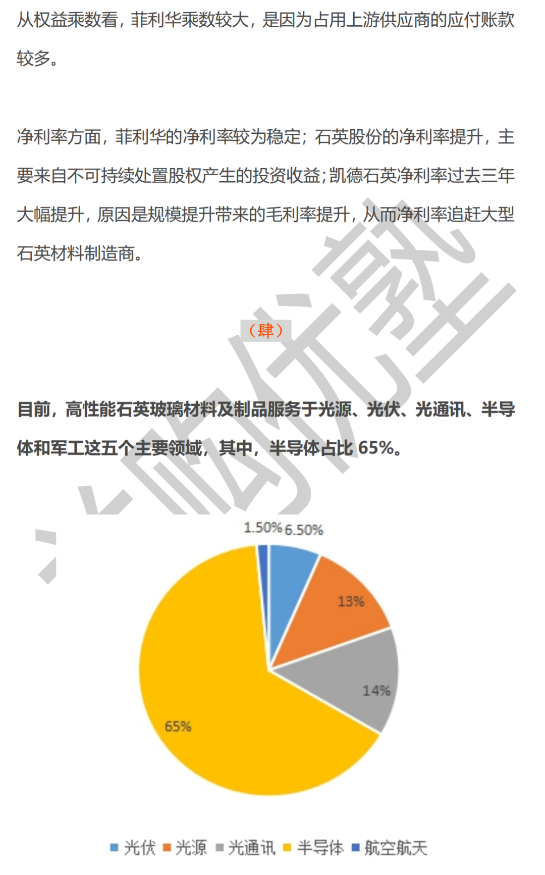 菲利华vs石英股份vs凯德石英：石英玻璃材料产业链深度梳理的图8