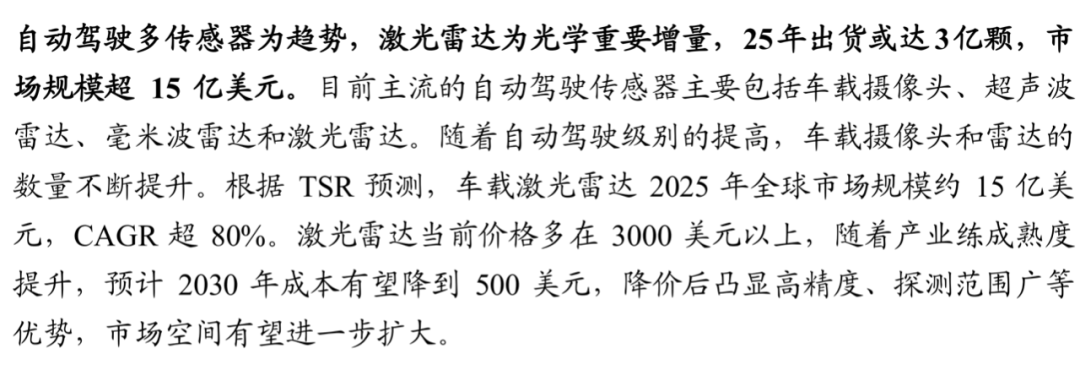 影像傳感器研究報(bào)告（附光學(xué)產(chǎn)業(yè)鏈全景圖）的圖16