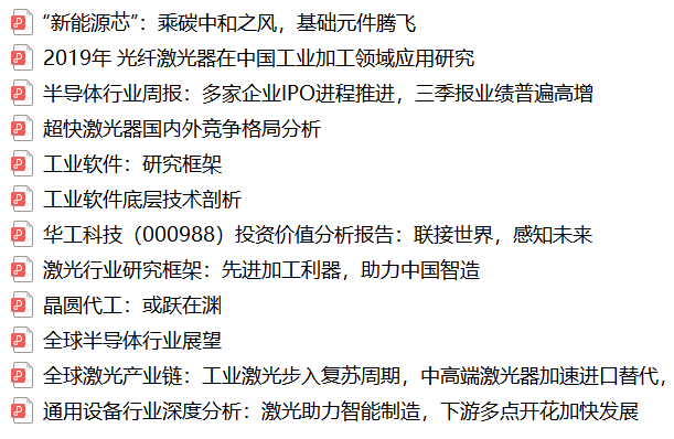 激光行业研究框架——激光器概览的图17