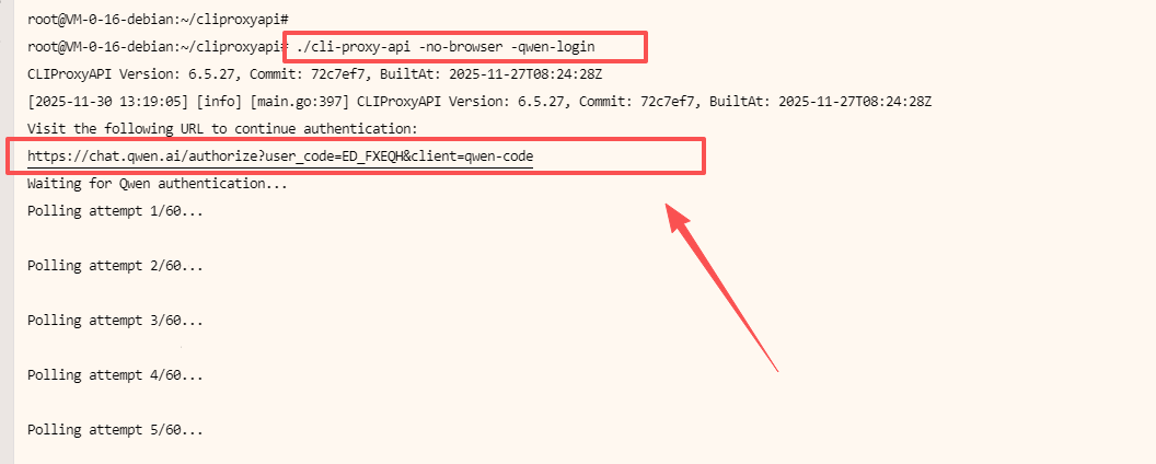 CLIProxyAPI 的 Linux 安装脚本，将网页打包成API，让你通过API享受免翻免费的谷歌/gpt/阿里等大模型！