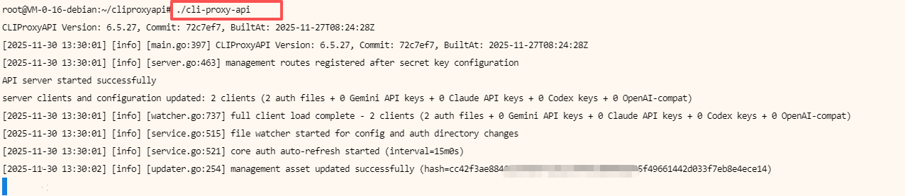 CLIProxyAPI 的 Linux 安装脚本，将网页打包成API，让你通过API享受免翻免费的谷歌/gpt/阿里等大模型！