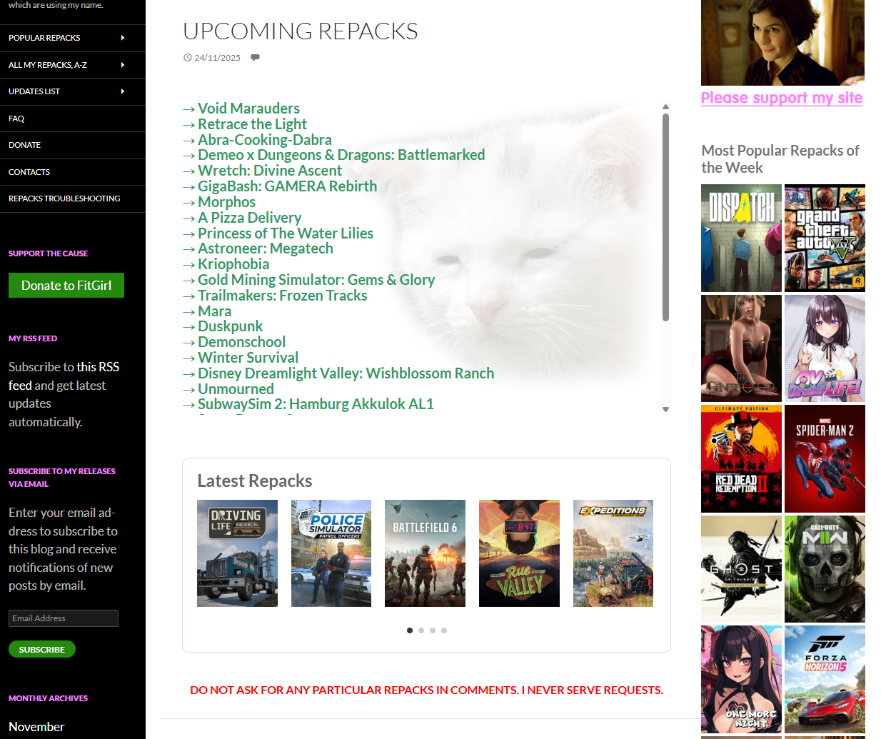 FitGirl：游戏党必备的宝藏资源站，省流量更省时间
