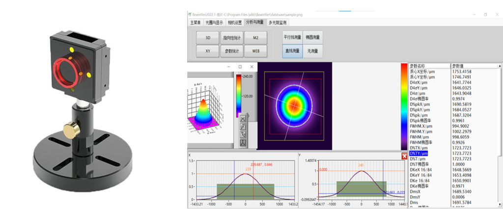 实用可靠的光斑分析仪：Beamfiler SWIR系列