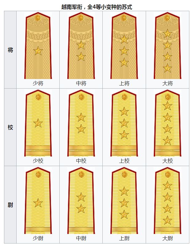 英军肩章军衔图解图片