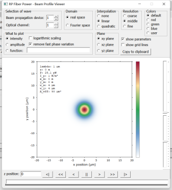 光纤激光器设计软件 | RP Fiber Power 的辅助功能的图2