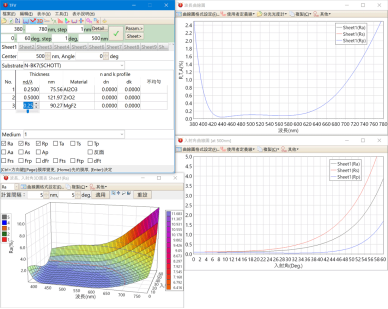ThinFilm View 光学薄膜设计软件介绍的图2