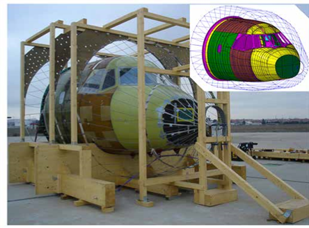 电磁仿真 | 空客成功挑战抗雷击性能，仿真结果与现场测试结果高度吻合的图3