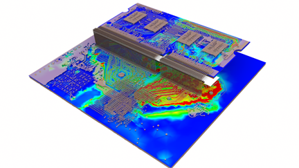 这种方法被证明能有效且可靠地运行大规模高精度电磁模型的图1