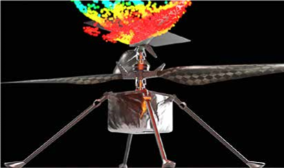 空气动力学 | 仿真助NASA“机智号”直升机火星首飞的图2
