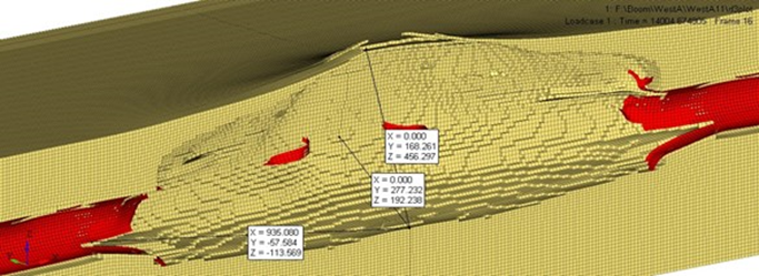 用户作品赏析 | 基于LS-DYNA的埋地天然气管道物理爆炸毁伤研究的图13