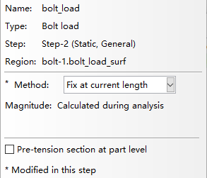 利用ABAQUS模拟螺栓预紧力的图13