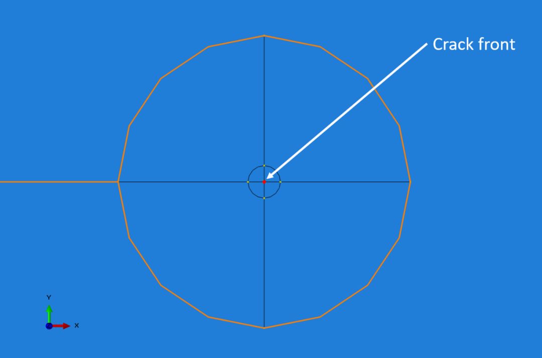 ABAQUS二维裂纹扩展模拟详解的图20