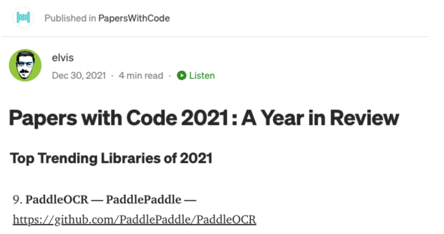 接近20000，Star排名第一的Github仓库！