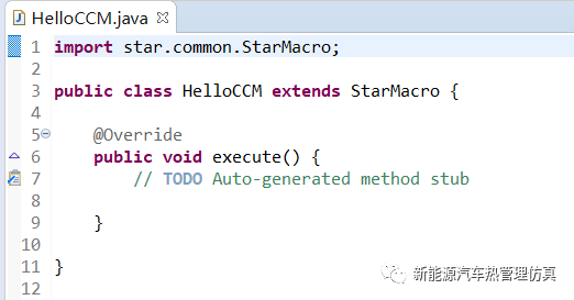 学习STAR-CCM+编程语言：在Eclipse中进行二次开发调试的图5