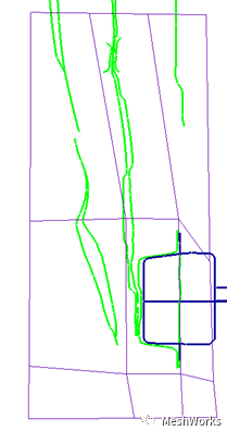 MeshWorks—上下车体匹配的图10