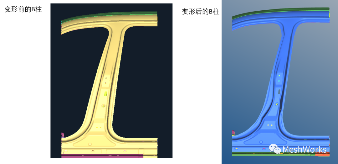 MeshWorks—快速B柱截面变形技术的图7
