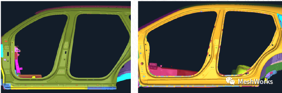 MeshWorks—快速B柱截面变形技术的图1