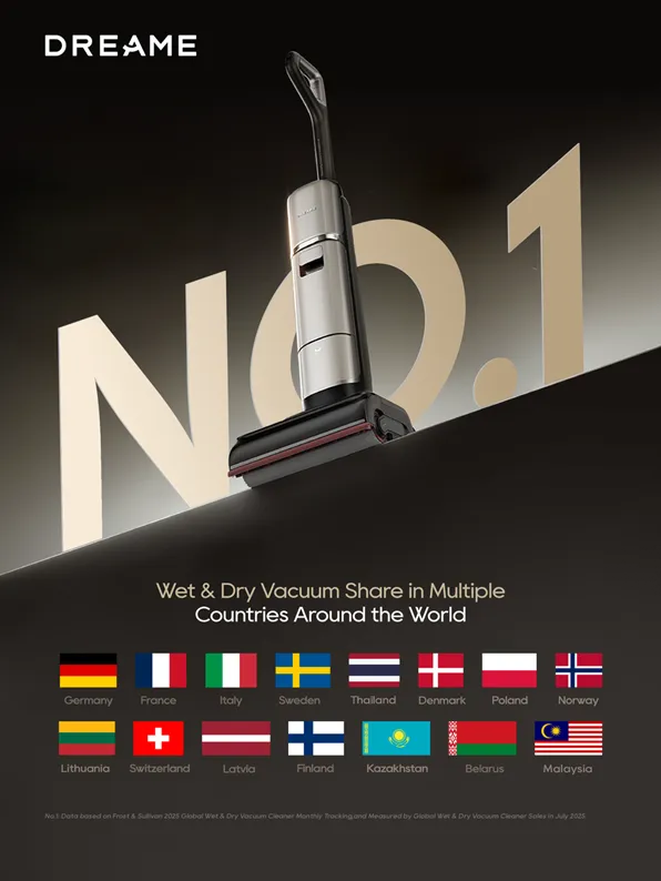 全球15大市场TOP1易主，国产洗地机吊打海外巨头！