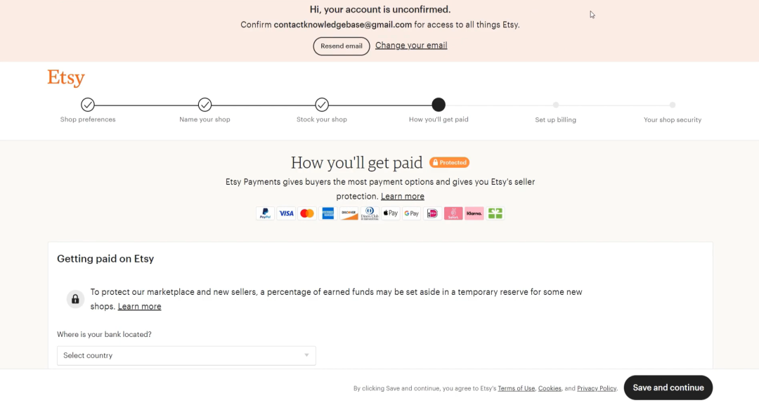 Etsy美国店注册收款教程：资料准备与提现方法详解
