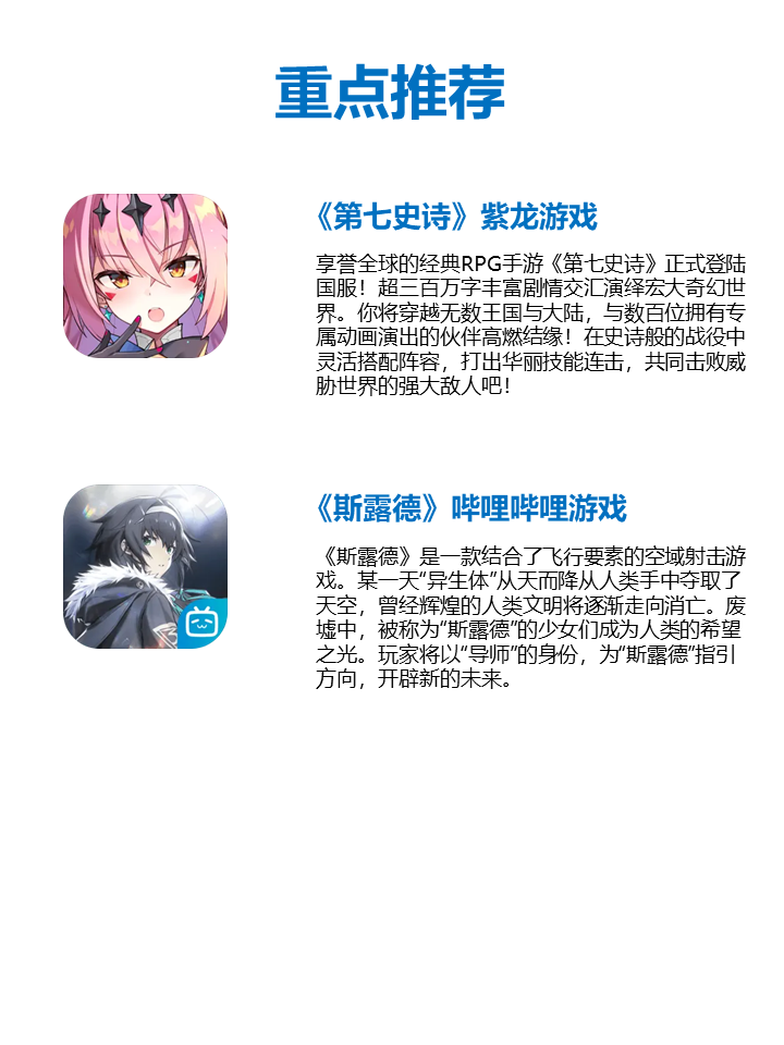 本周将有29款新游开测