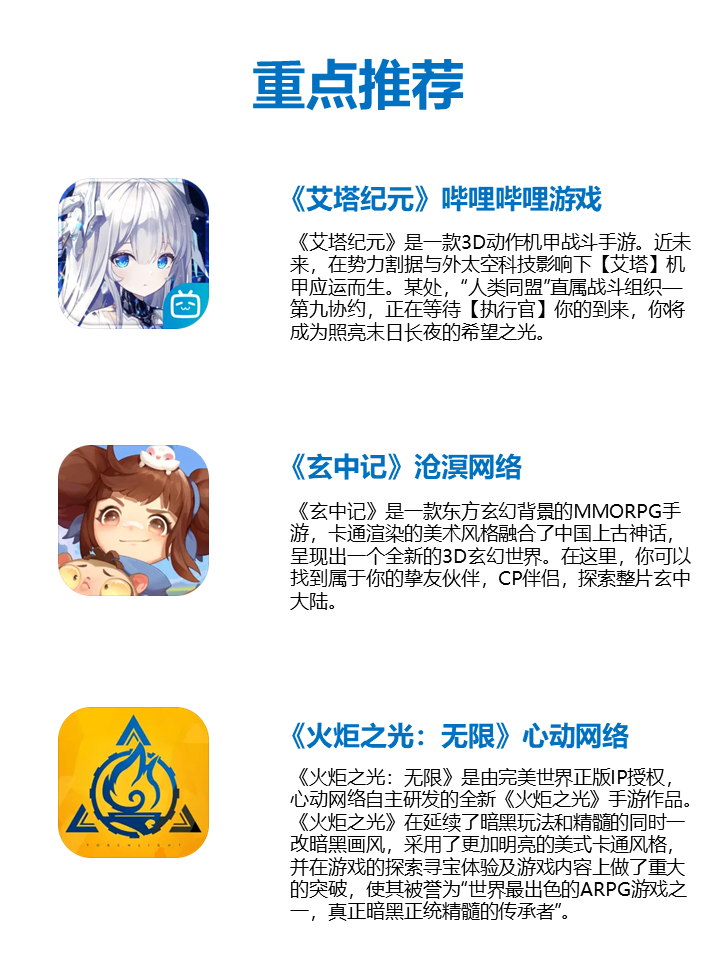 本周将有29款新游开测