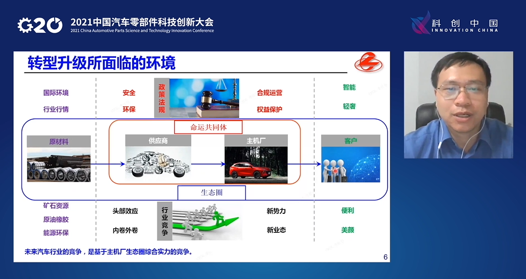 “科创中国”2021中国汽车零部件科技创新大会成功召开(图13)