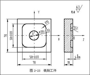 數控銑床編程實例,一步一步成為編程大神!的圖1