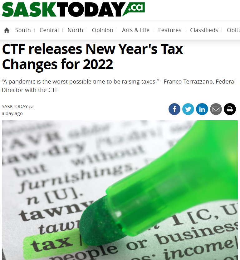 年收入超$4w税更高了！加拿大2022年这些统统要加税