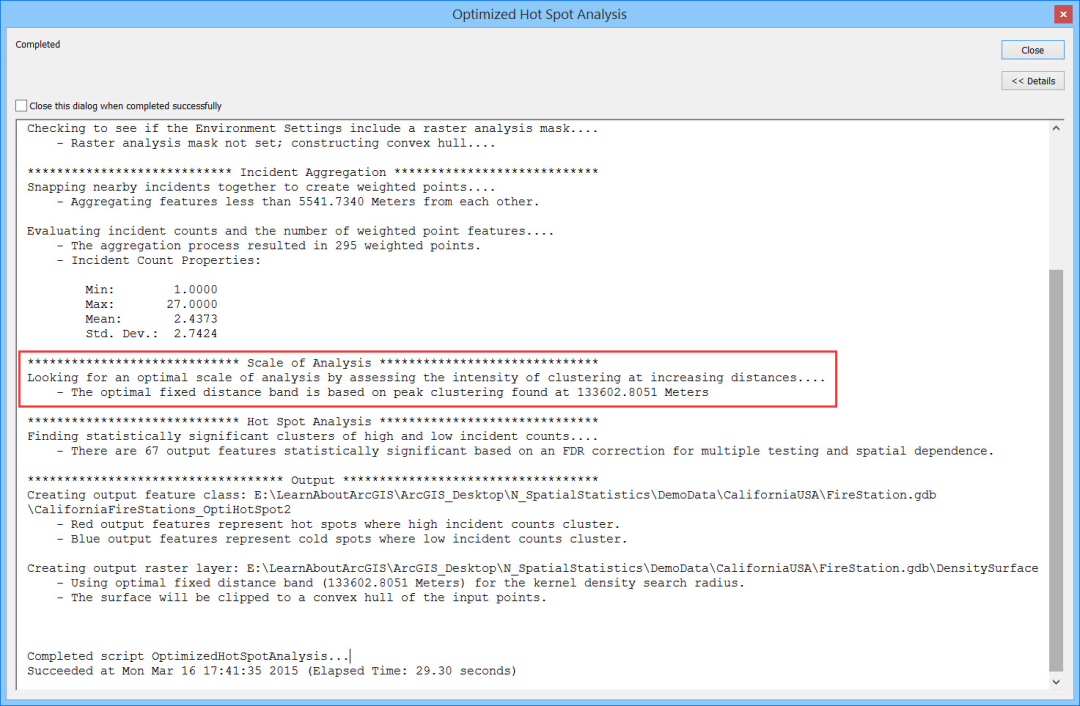 ArcGIS中的聚类分布制图工具的图10