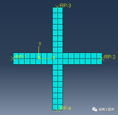 ABAQUS—钢筋混凝土梁柱节点滞回模拟的4种方法对比分析的图6