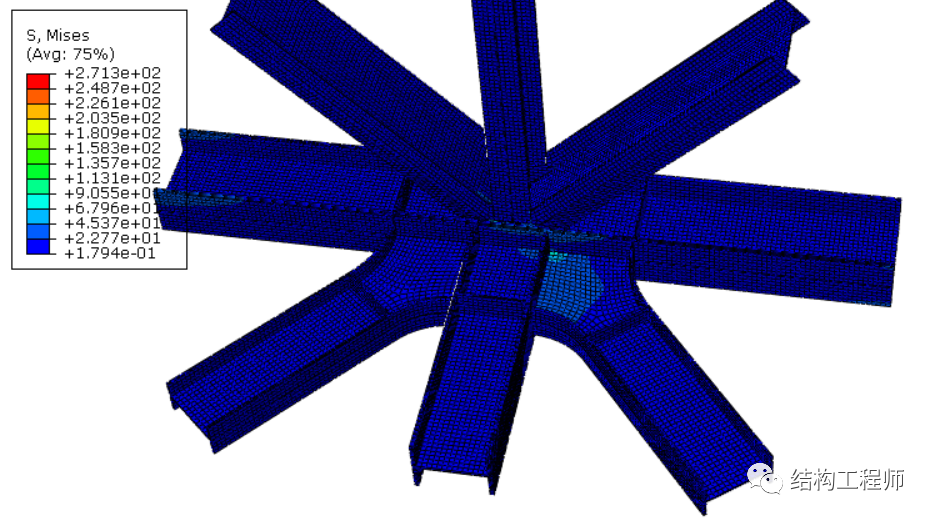 ABAQUS-复杂钢结构节点建模要点的图7