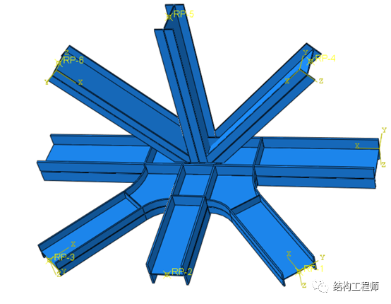 ABAQUS-复杂钢结构节点建模要点的图1