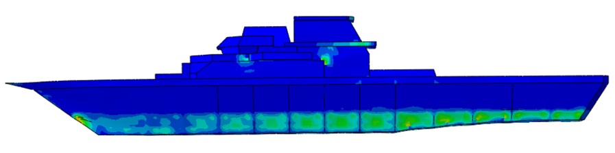 基于Abaqus的水下爆炸仿真的图11