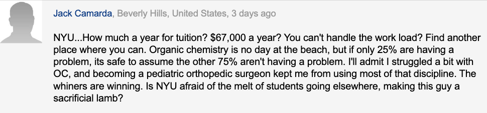 ֻ��ѧ����Թ��̫�ѣ�ŦԼ��ѧ��NYU��ֱ�Ӱ�84��̩�������ڳ��ˣ�