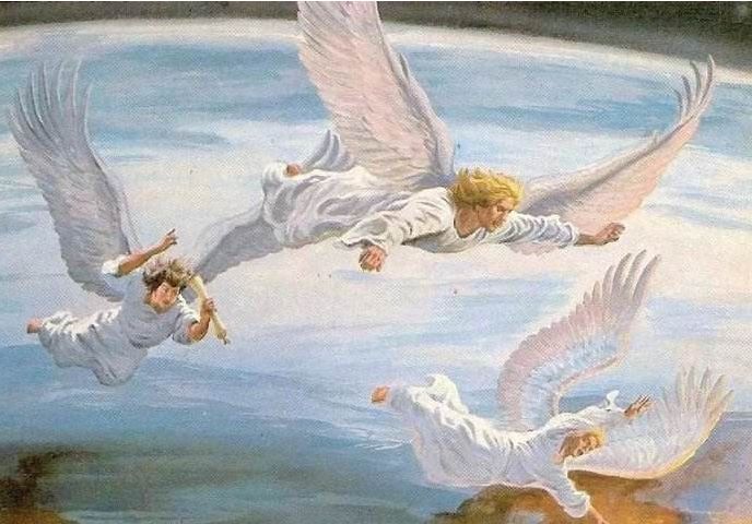 惊奇 天空中突然出现天使 被多人拍到 你一定没见过 基督幸福家园 微信公众号文章阅读 Wemp