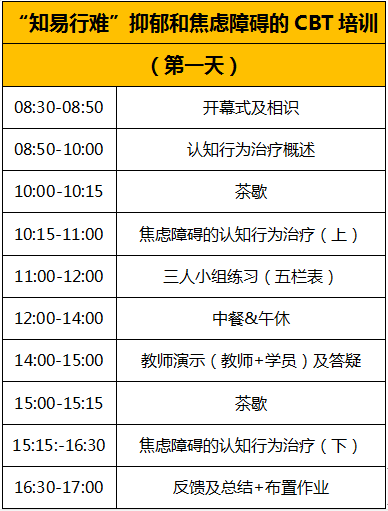 心理治疗技术培训班邀请函(图2)