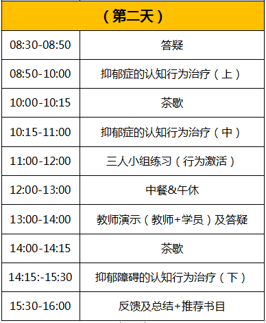 心理治疗技术培训班邀请函(图3)
