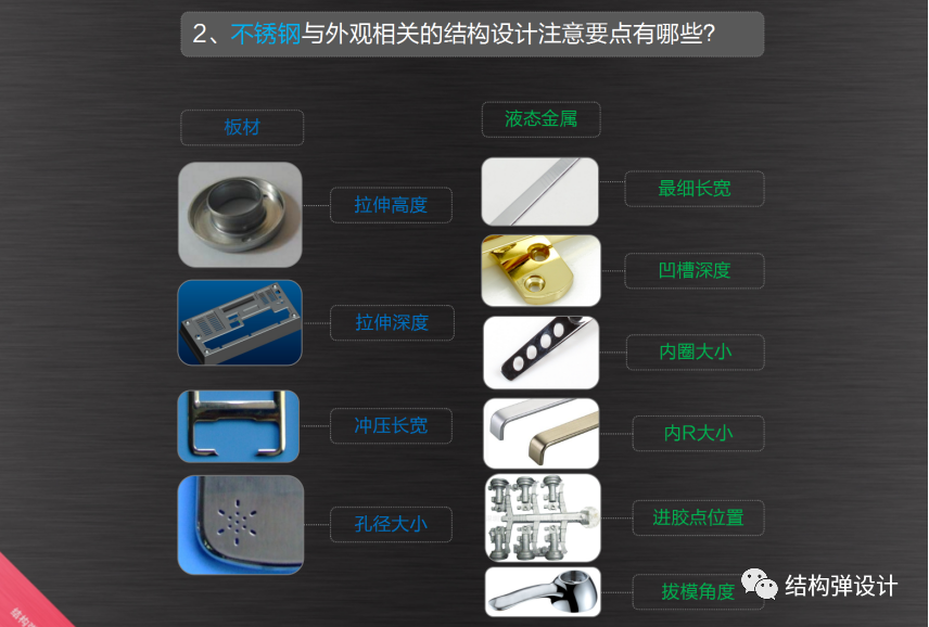 CMF設計對產品結構設計的影響【上】金屬材料部分的圖6