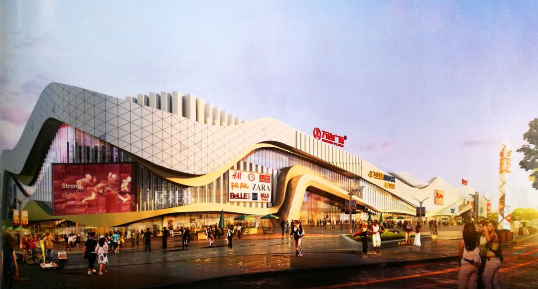 临桂万达广场开工