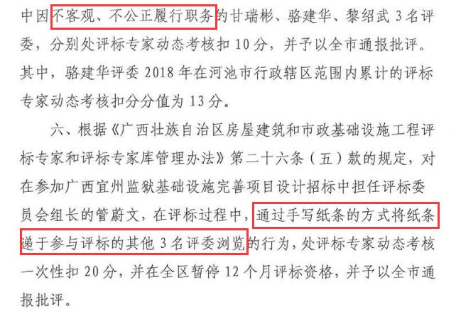 奇葩專家！評標不會用電腦、遞紙條、算錯數……數十人被通報，8人暫停評標資格！ 科技 第13張