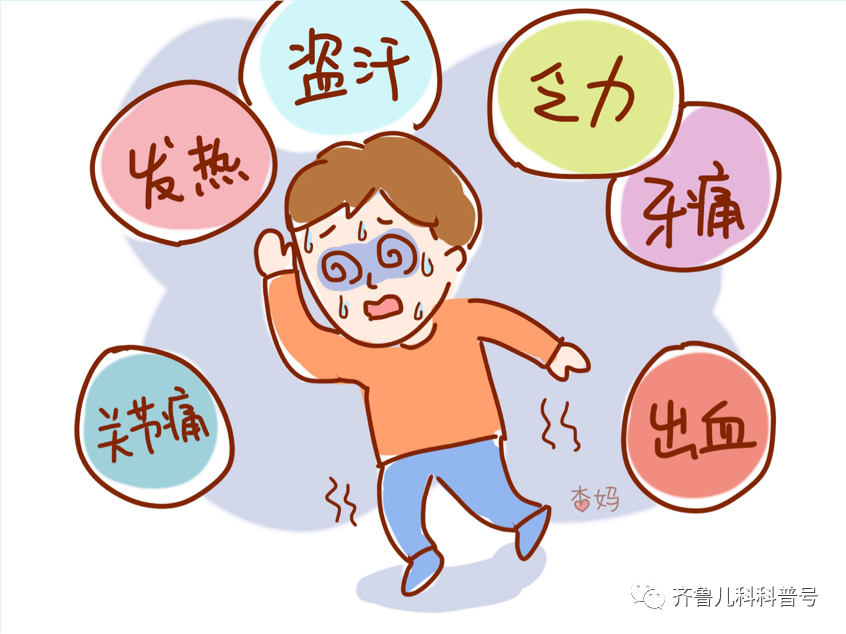 儿童得白血病的早期症状和前兆,当孩子出现六大症状时，警惕“白血病” ！