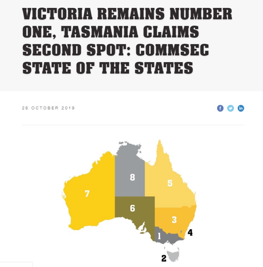 报告丨维州连续6季度蝉联澳洲经济表现最佳州