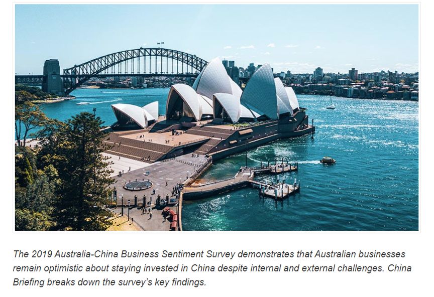 报告丨澳企对在华投资保持乐观，看待中国市场眼光愈发成熟
