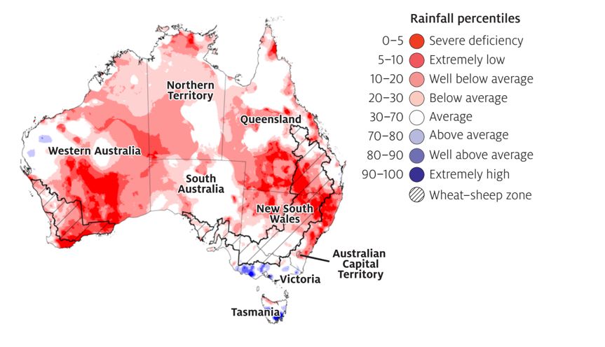 澳大利亚遇百年来最严重干旱，农畜牧相关行业影响较大