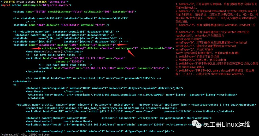 Mysql+Mycat实现数据库主从同步与读写分离