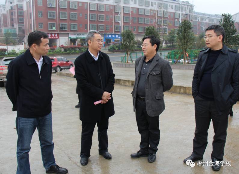 市政府办副主任胡志华一行来金海调研
