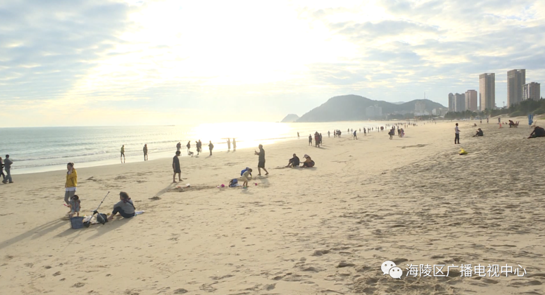 海陵島天氣漸冷候鳥式遊客開始增多