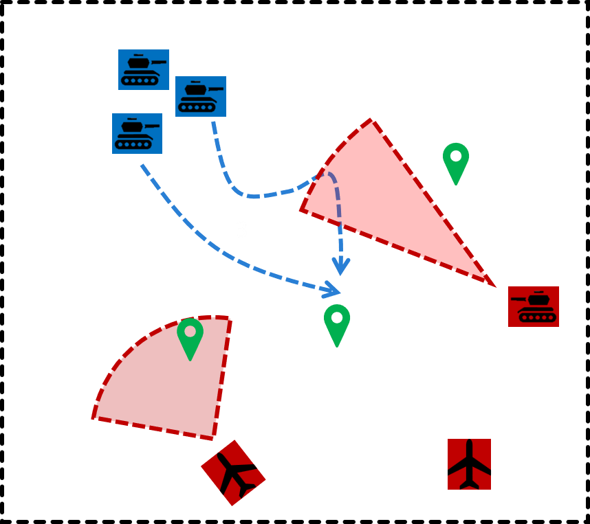 “千里眼”与“隐身术”之矛盾对决！第四届庙算杯人机混合对抗赛-智能体选拔赛开启，欢迎来战！