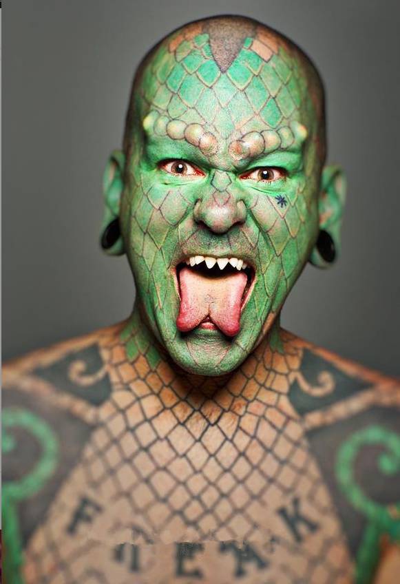 全球十大"整容狂人",审美另类,不惜花费重金整成"怪物"